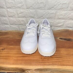 Adidas Coursecup Golf Shoes Leather Wingtip Brogue IH2264 Mens 9.5 Womens 10.5